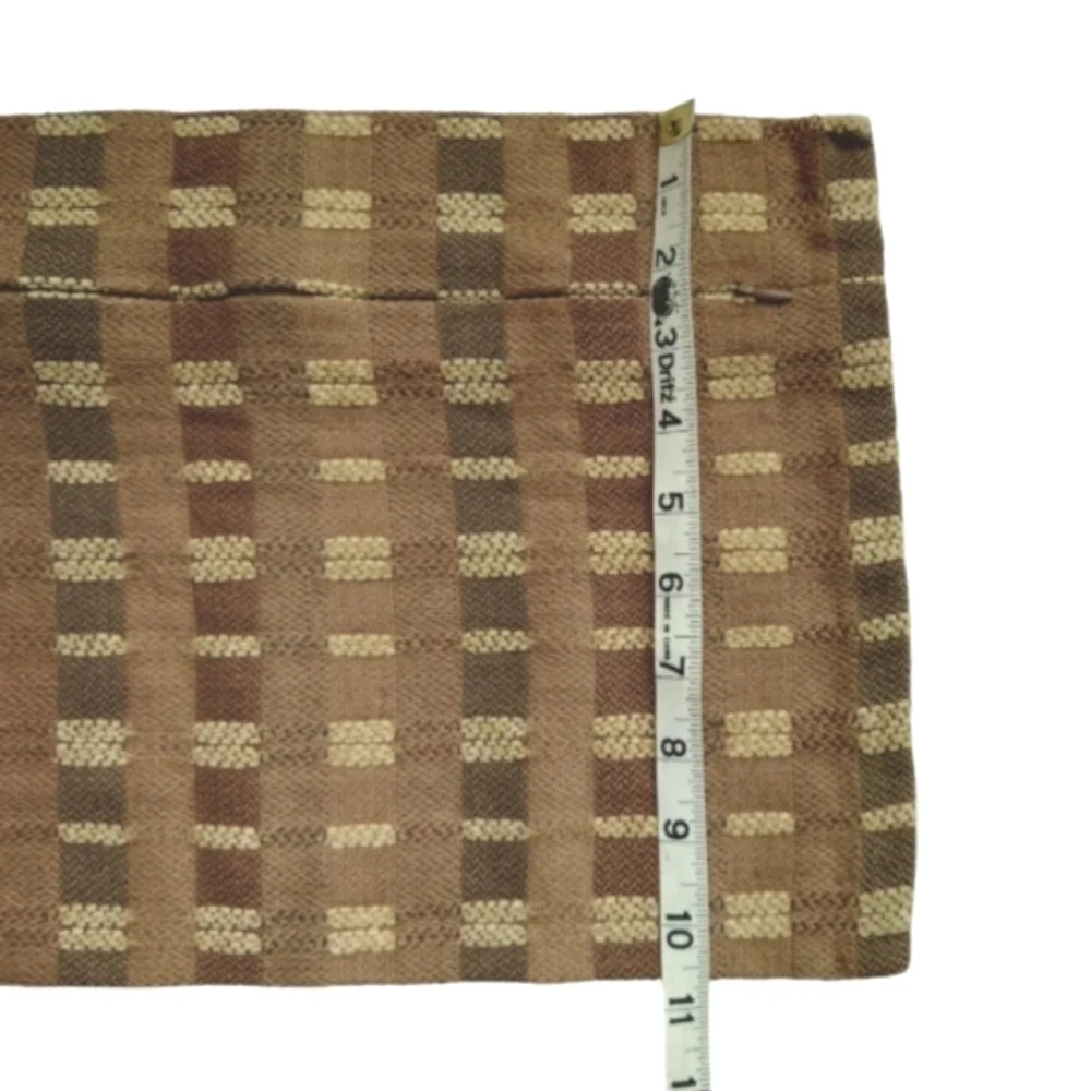 DOI TUNG Mae Fah Luang Foundation Set of 3 Hand Made Zipper Accent Pillow Covers